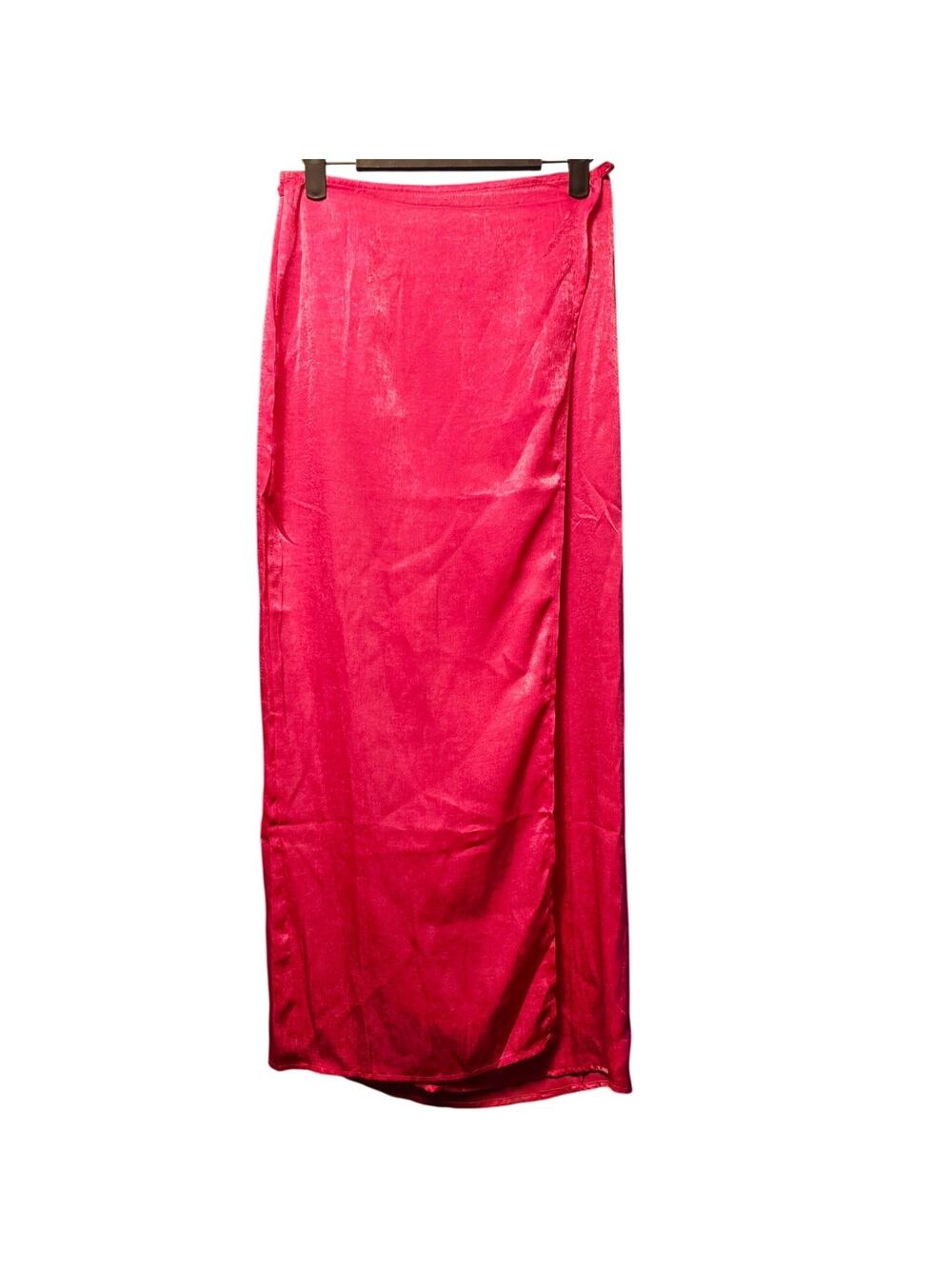 Hello Molly pink wrap maxi skirt nwt size 4